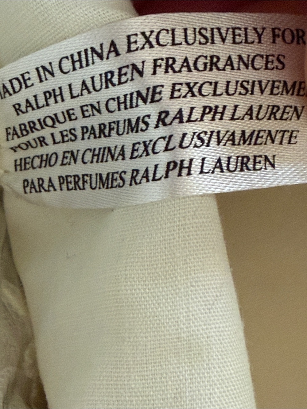 Ralph Lauren White/Cream Canvas Bag Tote with Black Trim and Matching Zip Pouch - Picture 2 of 16